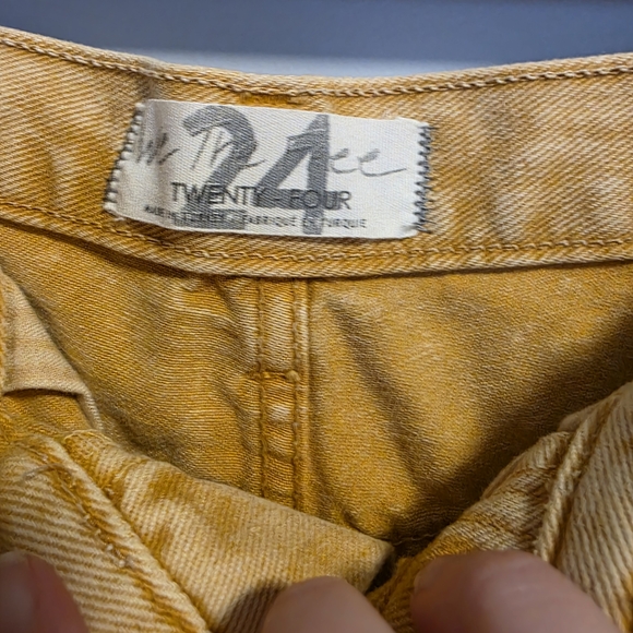 We The Free Maggie Yellow Shorts - Picture 5 of 6